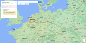 Leere Google-Maps-Karte